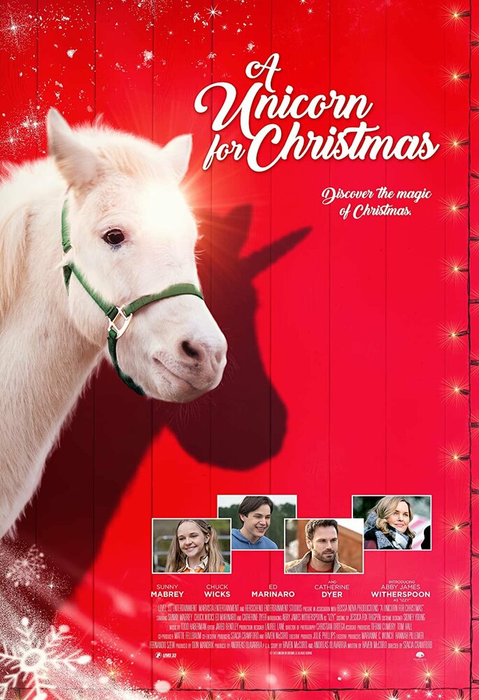 A Unicorn for Christmas (2021) постер