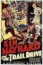 The Trail Drive (1933) постер